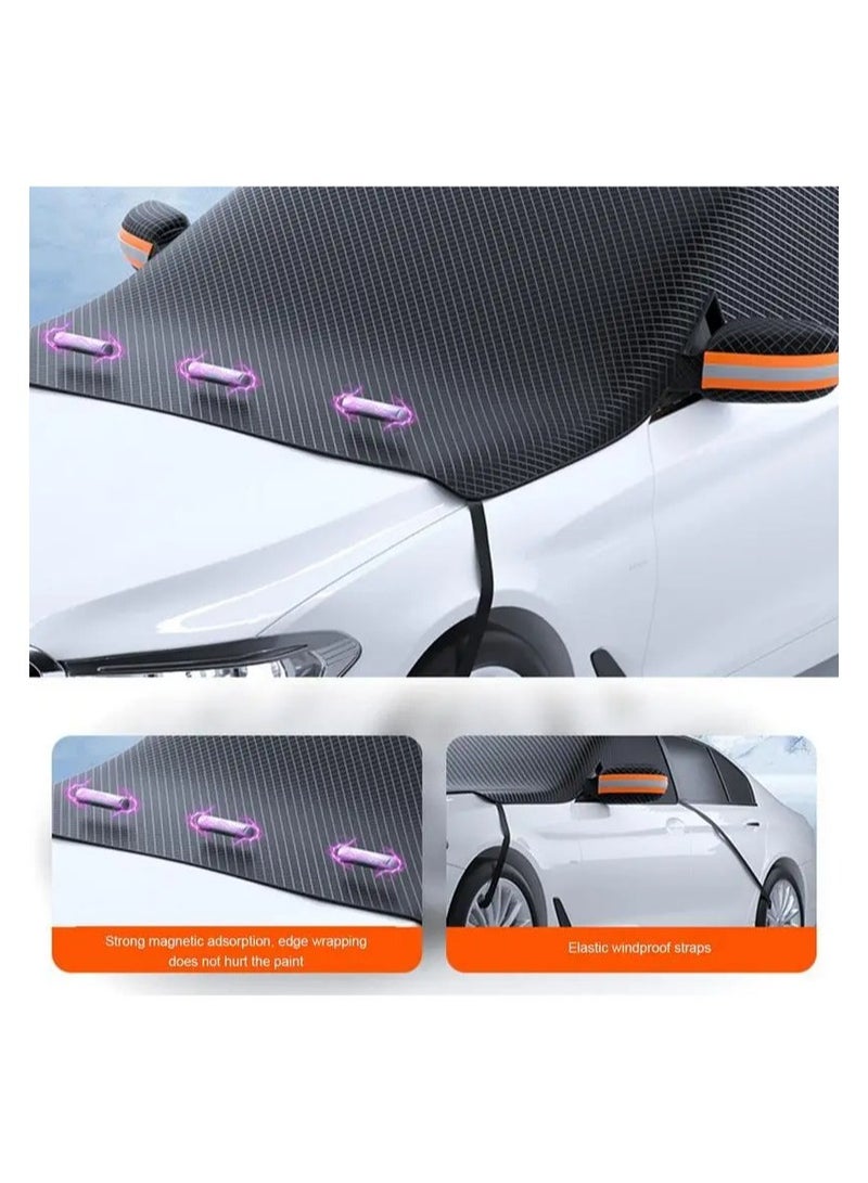 AROAQ Magnetic Car Front Windshield Cover Sunshade Waterproof Snow Sun Shade Automobile Exterior Cover Auto Accessories - Image 3