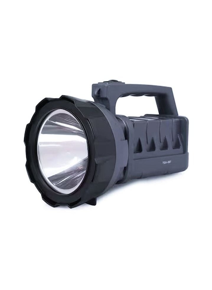 Power King - Power King PK-2213 Rechargeable LED Torch,Multifunctional Searchlight,9W High Brightness LED Spotlight Flashlight Searchlight Camping light - Image 1