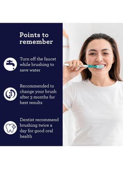 GuruNanda GuruNanda Multi-Action Toothbrush with Tongue Cleaner - Soft Bristles for Sensitive Teeth & Gums - Assorted Colors, Pack of 8  - Image 5