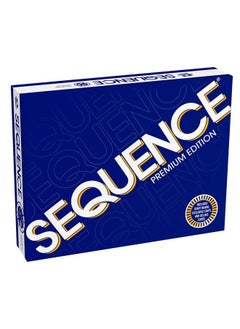 Goliath Sequence Premium Edition Stunning Set With Giant Board (20.25 X 26.25 Inches) Exclusive Chips And Deluxe Cards By Goliath Blue For Ages 7+  - Image 5