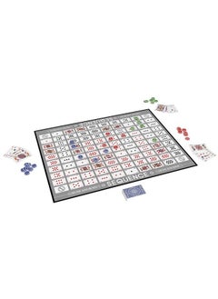 Goliath Sequence Premium Edition Stunning Set With Giant Board (20.25 X 26.25 Inches) Exclusive Chips And Deluxe Cards By Goliath Blue For Ages 7+  - Image 4