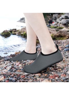 JOTO Barefoot Quick-Dry Water Shoes for Men, Women & Kids – Slip-On Aqua Socks for Swimming, Snorkeling, Surfing, Kayaking, Beach, Yoga & Water Sports - 38/39 EU  - Image 2