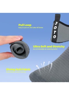 JOTO Barefoot Quick-Dry Water Shoes for Men, Women & Kids – Slip-On Aqua Socks for Swimming, Snorkeling, Surfing, Kayaking, Beach, Yoga & Water Sports - 38/39 EU  - Image 4
