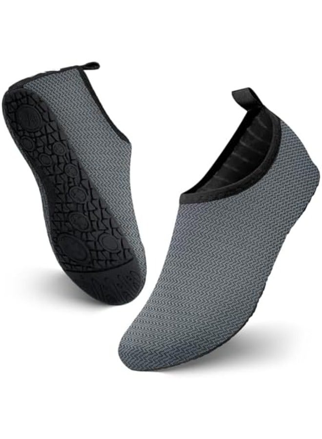 JOTO Barefoot Quick-Dry Water Shoes for Men, Women & Kids – Slip-On Aqua Socks for Swimming, Snorkeling, Surfing, Kayaking, Beach, Yoga & Water Sports - 38/39 EU  - Image 1