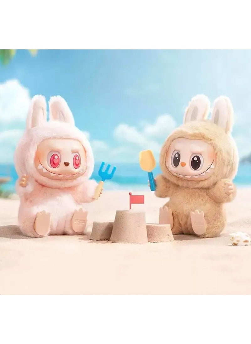 LABUBU Labubu Plush Toy Collection, Monster Dolls with Hanging Loop, Assorted Pastel Colors Blind Box, Big Into Energy Version 2 Series, 1PCS Random Color  - Image 2