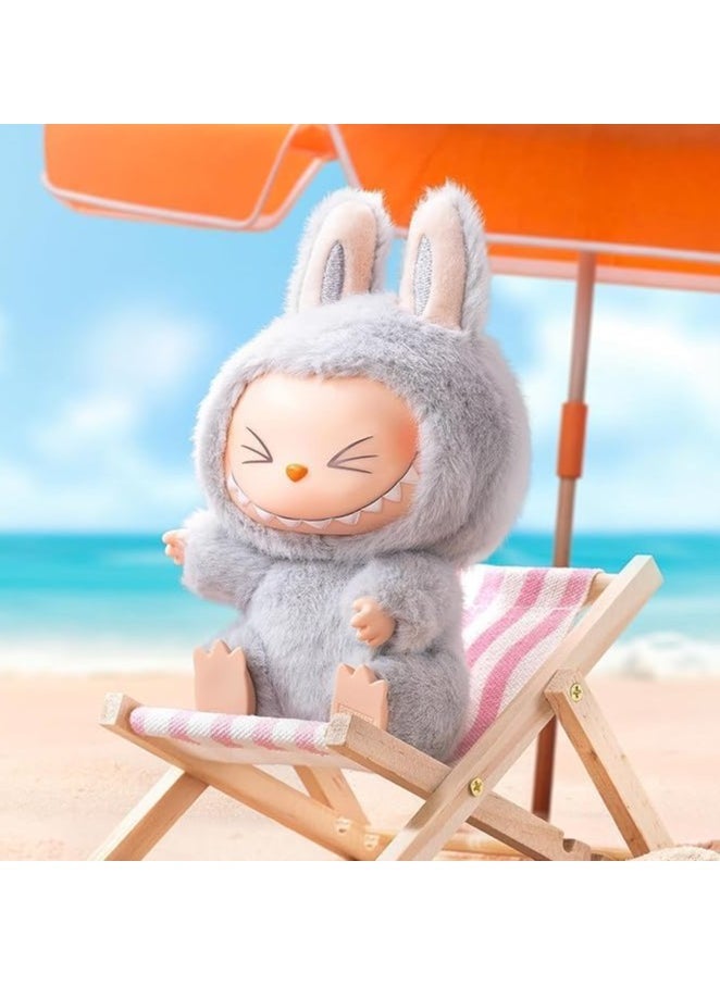 LABUBU Labubu Plush Toy Collection, Monster Dolls with Hanging Loop, Assorted Pastel Colors Blind Box, Big Into Energy Version 2 Series, 1PCS Random Color  - Image 3