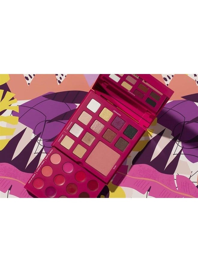 PUPA - PUPA Milano Pupart M Make-Up Palette- Silky Concealers And Blush- Compact Eyeshadows- Shiny Gloss, Matte Lip Creams- Makeup For Eyes, Lips, Face- Create Different Looks- 002 Stay Strong- 0.7 Oz - Image 1