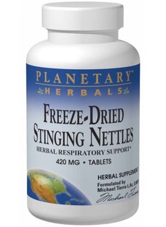 PLANETARY HERBALS Roll over image to zoom in Planetary Herbals Freeze-Dried Stinging Nettles 420mg - 60 Tablets 