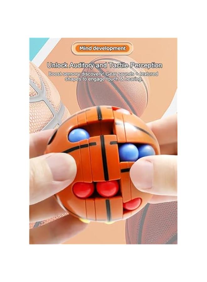 Puzzle Sport Ball Toys - 3D Brain Teasers and Puzzle Games for Kids and Adults, Travel Games for Ages 3+, Intelligence 2.5 Magic Bead, Adult Relieve Stress, Hand Sport, Gifts Kids Boys Girls - Image 4
