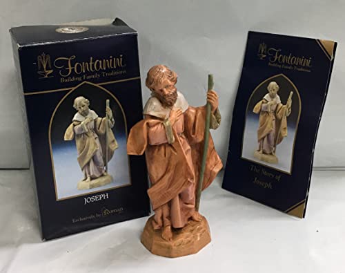 Fontanini by Roman 5" H Classic Joseph Nativity Figure, Religious Christmas Decoration - Image 1