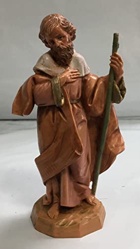 Fontanini by Roman 5" H Classic Joseph Nativity Figure, Religious Christmas Decoration - Image 2