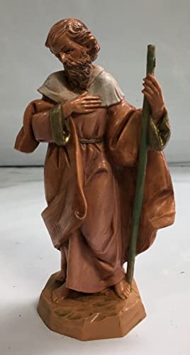 Fontanini by Roman 5" H Classic Joseph Nativity Figure, Religious Christmas Decoration - Image 3