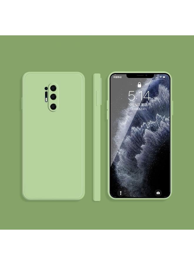S-TOP Case For OnePlus 8 Pro Solid Color Imitation Liquid Silicone Straight Edge Dropproof Full Coverage Protective Case - Image 1
