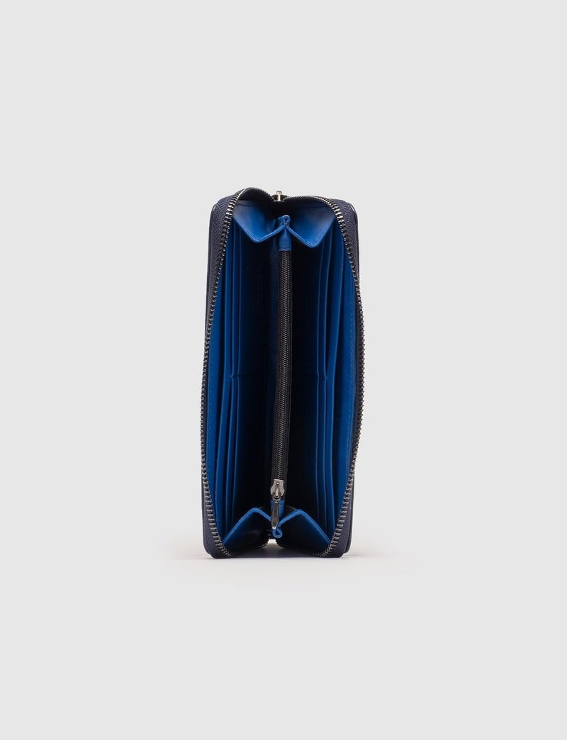 Cabani Genuine Leather Blue Women's Wallet  - Image 2