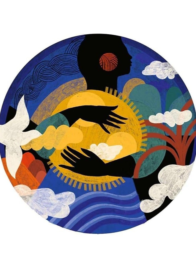 Ravensburger Little Sun Feel Circular 500‑Piece Jigsaw Puzzle – Warm Sunshine-Inspired Round Design, 52 cm Diameter, Premium Softclick Fit, Eco-Friendly Materials | 12000763-0 - Image 2