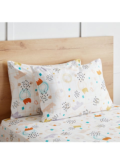 Nora Scape 2-Piece Microfibre Pillow Cover Set 75 x 50 cm