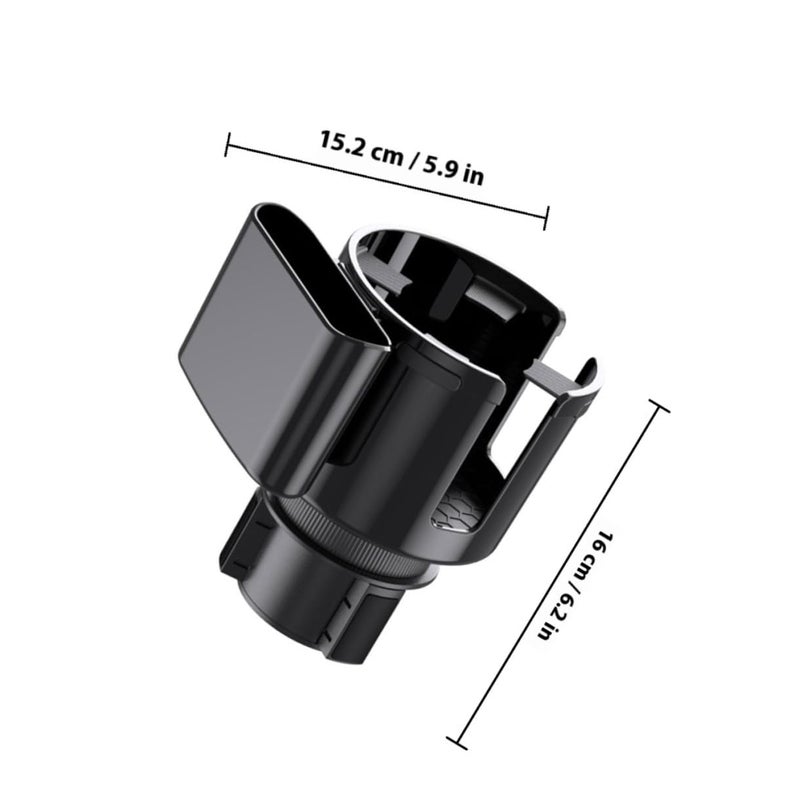 Universal Car Cup Holder Plastic Water Bottle Stand For Travel And Daily Use - Image 3