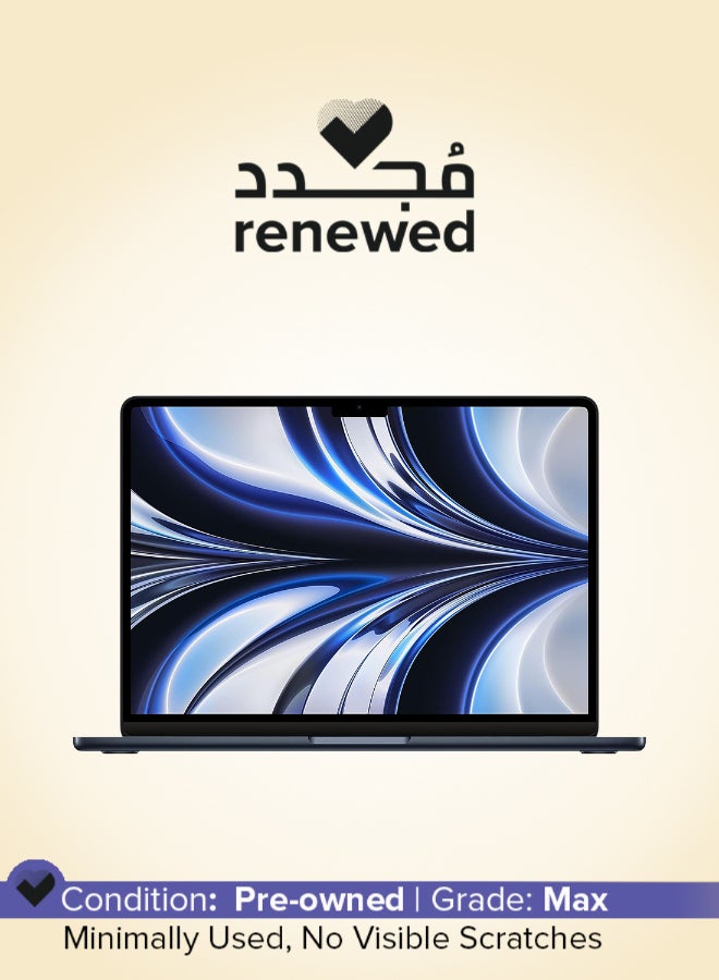 Apple Renewed - MacBook Air (2024) Laptop With 13-inch Display, Apple M3 Chip 8-Core CPU 8-Core GPU Processor/8GB RAM/256GB SSD/Intel UHD Graphics/(International version) English Midnight - Image 1