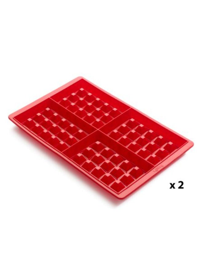 ليكوي مجموعة من قالبين من قوالب الوافل المصنوعة من السيليكون - Image 1