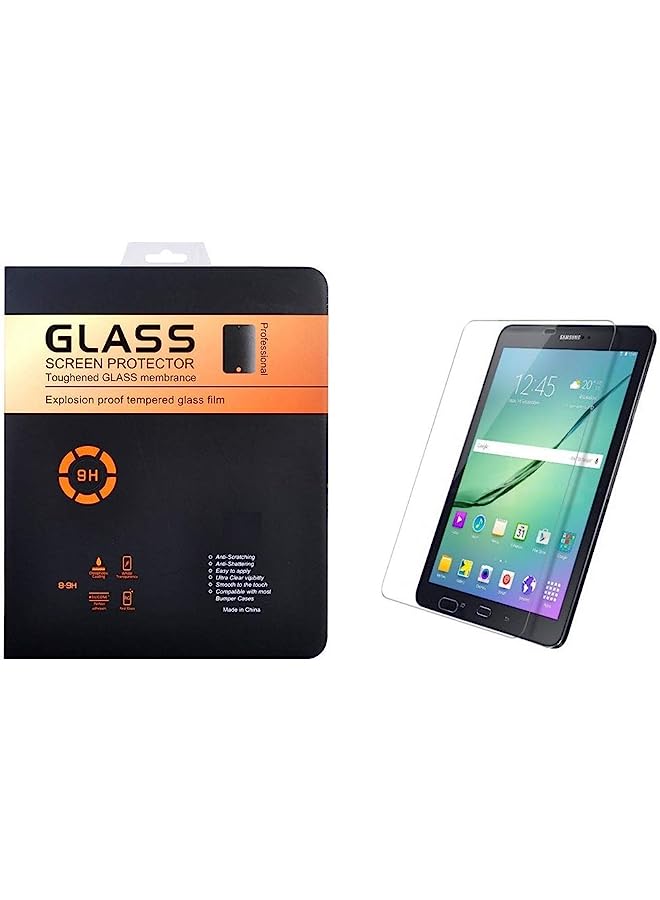 PROMASS Tempered Glass Screen Protector 2.5D For Tablet Samsung Tab S3, Clear