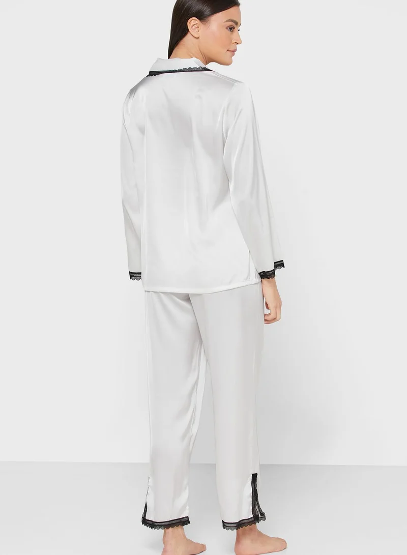 ELLA Satin Pyjama Set