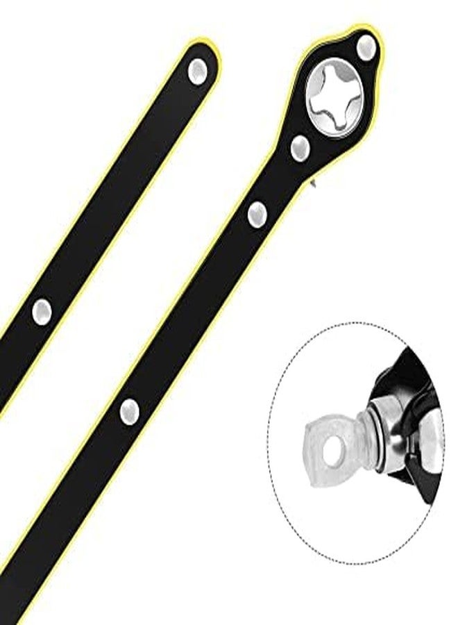 KROYWEN Smart Auto Jack Wrench Ratchet Long Handle Labor-Saving Ratchet Wrench 1 Heavy Duty Combinational Ratchet Wrench Hand Tool Set, Auto Repairs Car & Bike - Image 5
