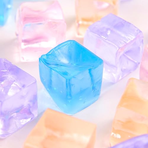 rytopt 50Pcs Stress Balls for Fidget Toys, Squeeze Cubes Ball Sensory, Birthday Stress Balls Bulk Classroom Prizes Toy Gifts, Halloween, Christmas, Party Favors - Image 5