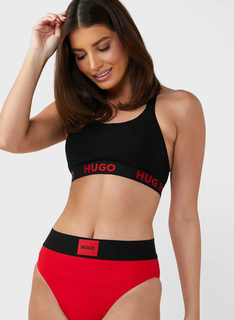 HUGO Knitted T-Shirt Bra