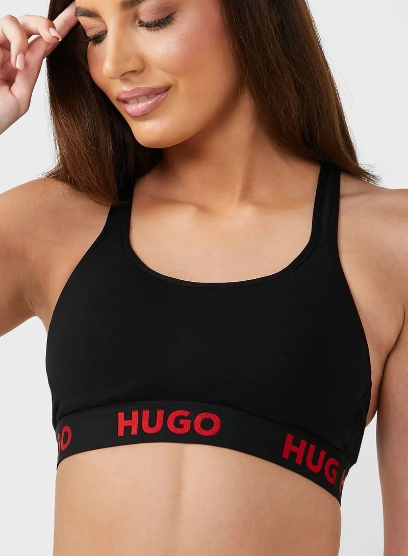 HUGO Knitted T-Shirt Bra