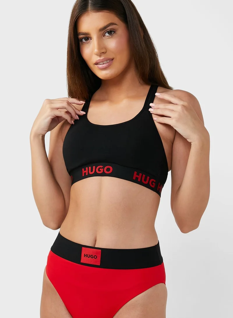 HUGO Knitted T-Shirt Bra