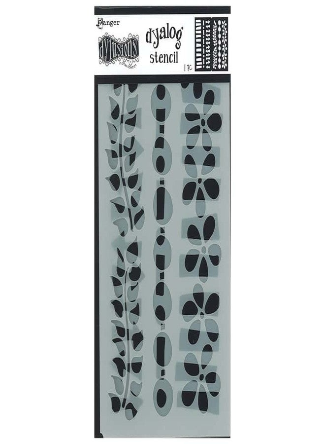 Ranger Dyan Reaveley's Dylusions Dyalog Stencil-Border