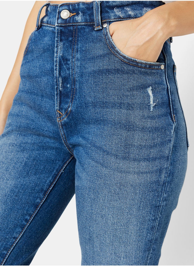 ONLY - Organic Slim Fit Straight Jeans - Image 1