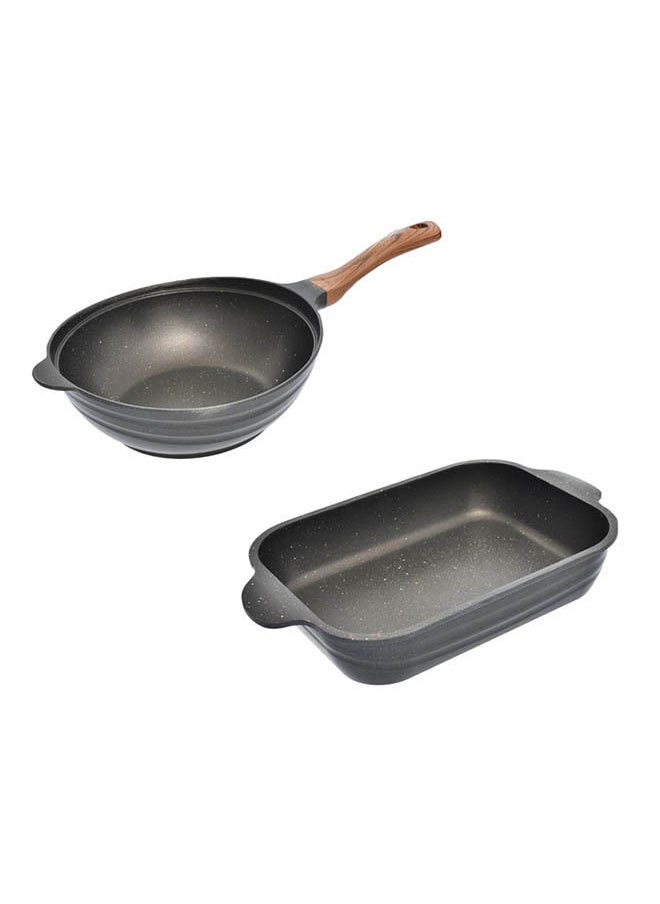 Wok 30+ casserole 36+ 4 Duck lids + 4 Pyrex lids+ 4 ducklings (18.20.24.30) cm -Black - pzsku/ZDC9FA0363E2DC10D6D9CZ/45/_/1707771335/b0590c22-ce7b-4271-a826-683dee32db98