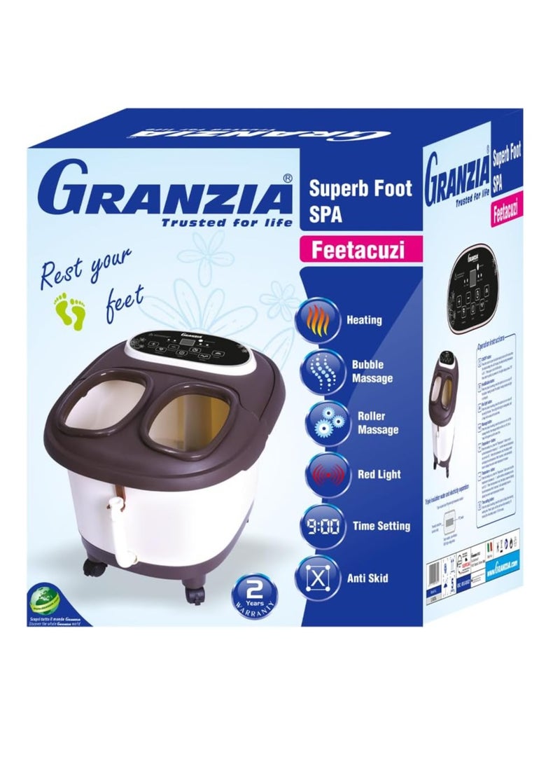  جرانزيا جهاز تدليك القدم فيتاكوزي للمنتجعات الصحية ، تعمل بالبطارية، متعدد الألوان - Image 1