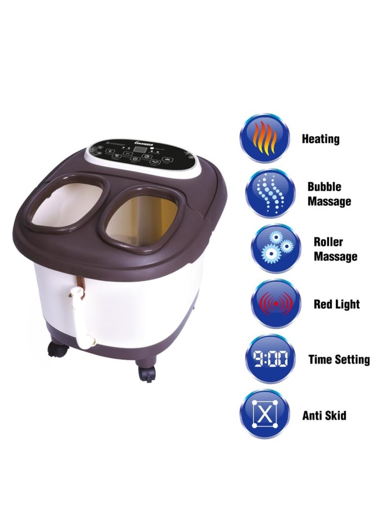  جرانزيا جهاز تدليك القدم فيتاكوزي للمنتجعات الصحية ، تعمل بالبطارية، متعدد الألوان - Image 4