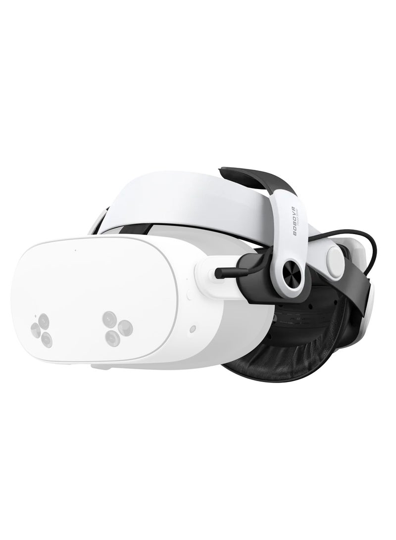 بوبوفر حزام رأس بطارية مريح BOBOVR M3 PRO متوافق مع Meta Quest 3/Quest 3s بديل لحزام Elite يدعم وقت اللعب المحسن والدعم - Image 1