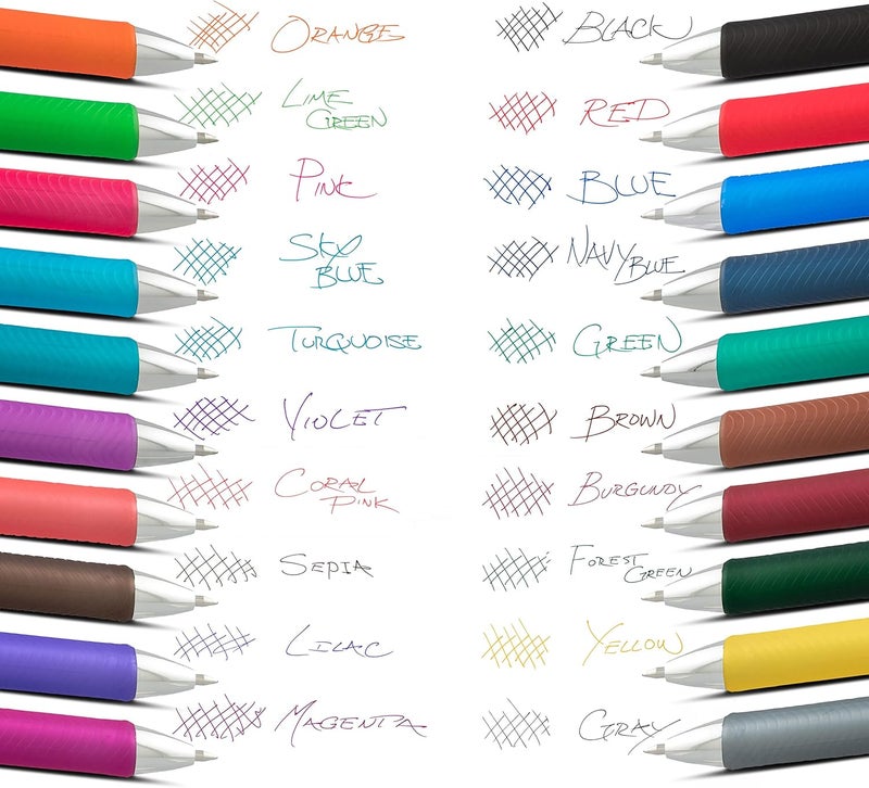 Pentel Refill Ink - For EnerGel Gel Pen, 0.7mm Metal Tip, Medium, Yellow Ink, 12 pack (LR7-G) - Image 4