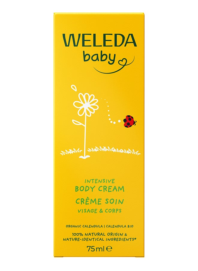Weleda Calendula Body Cream (75 ml) – Nourishing Moisturizer for Baby's Sensitive & Dry Skin, with Organic Calendula, Gentle Daily Care - Image 2