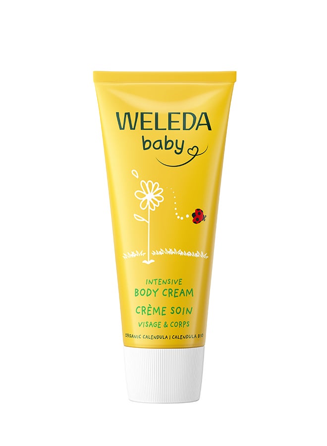 Weleda Calendula Body Cream (75 ml) – Nourishing Moisturizer for Baby's Sensitive & Dry Skin, with Organic Calendula, Gentle Daily Care - Image 1