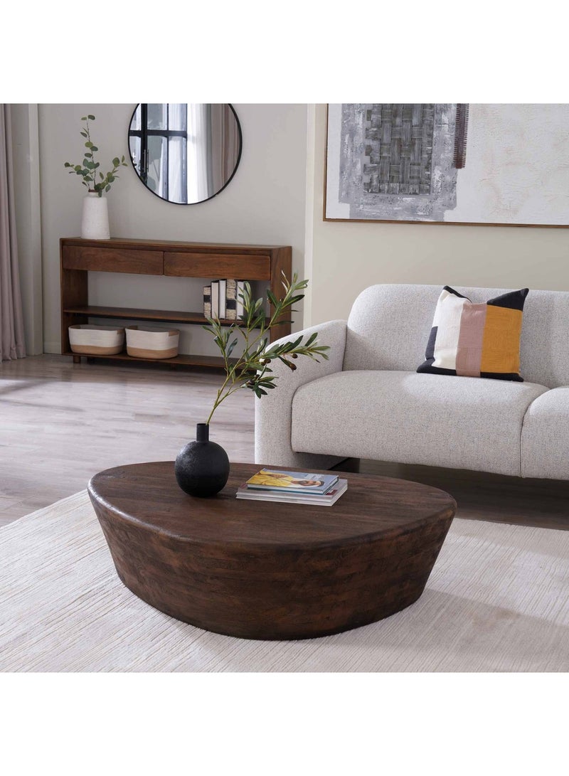 Pan Home Chadwick Coffee Table Large Solid Wood - Brown - Image 2