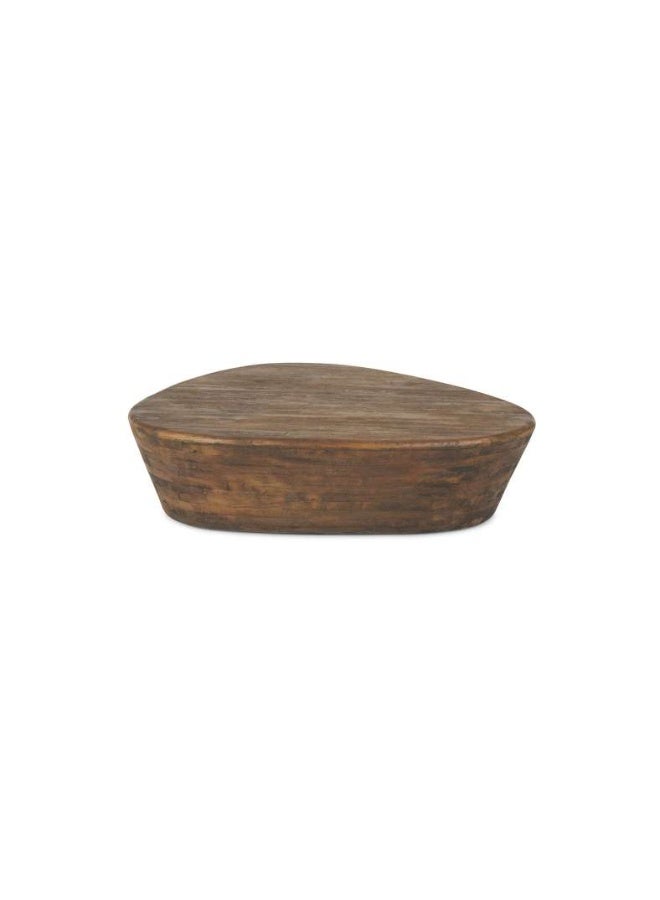Pan Home CHADWICK COFFEE TABLE LARGE SOLID WOOD - BROWN - Image 2