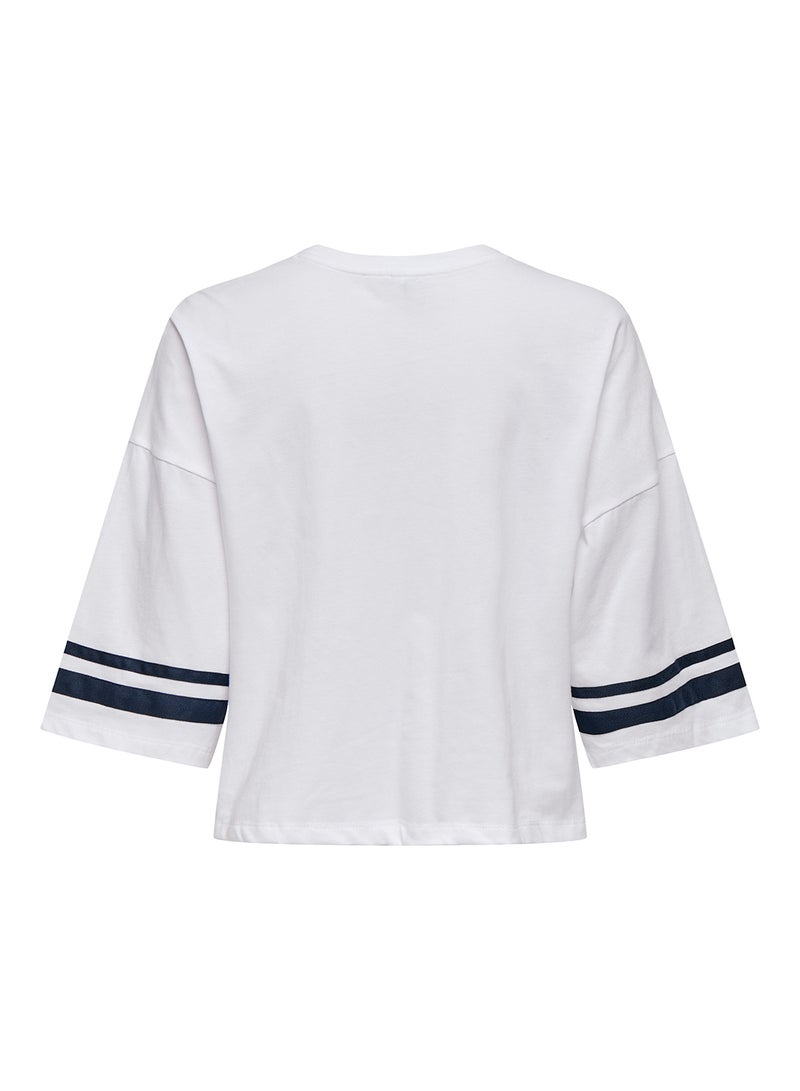 ONLY Onlpaloma S/S O-Neck Top Box Jrs - Image 2
