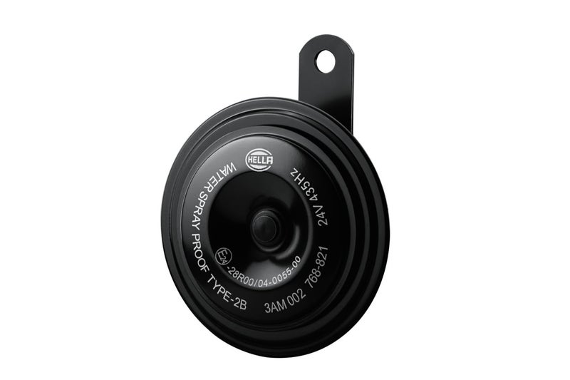 HELLA مجموعة بوق قرص HELLA 002768821 سوداء 92 مم 24 فولت (تناسب عالمي) - Image 1