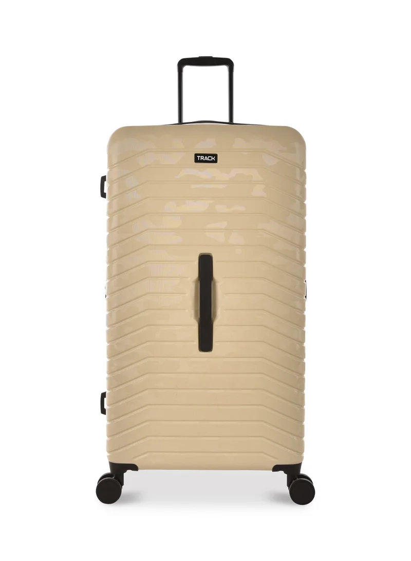Track Track ABS Luggage Set, Trunk Design, Expandable Travel Trolley Bag with Carry-on Cabin Size and Large Check-in Luggage, 4 Double Wheels and TSA Lock, L23058/3P