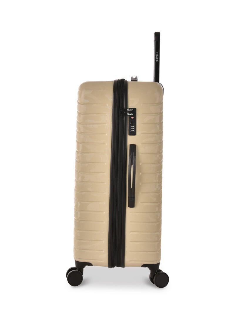 Track Track ABS Luggage Set, Trunk Design, Expandable Travel Trolley Bag with Carry-on Cabin Size and Large Check-in Luggage, 4 Double Wheels and TSA Lock, L23058/3P - Image 5