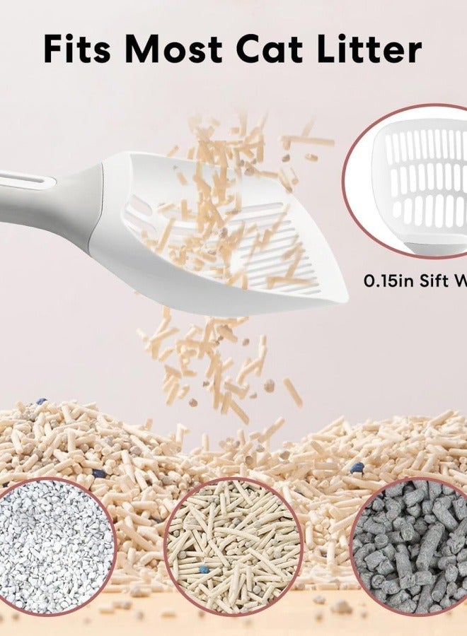 Cat Litter Scoop, Kitty Litter Scoop, Cat Scooper, Plastic Materials No Deformation Not Damaged Comfortable Practical Portable Tool, Suitable For All Types Of Cats, Dogs, And Pets - Image 4