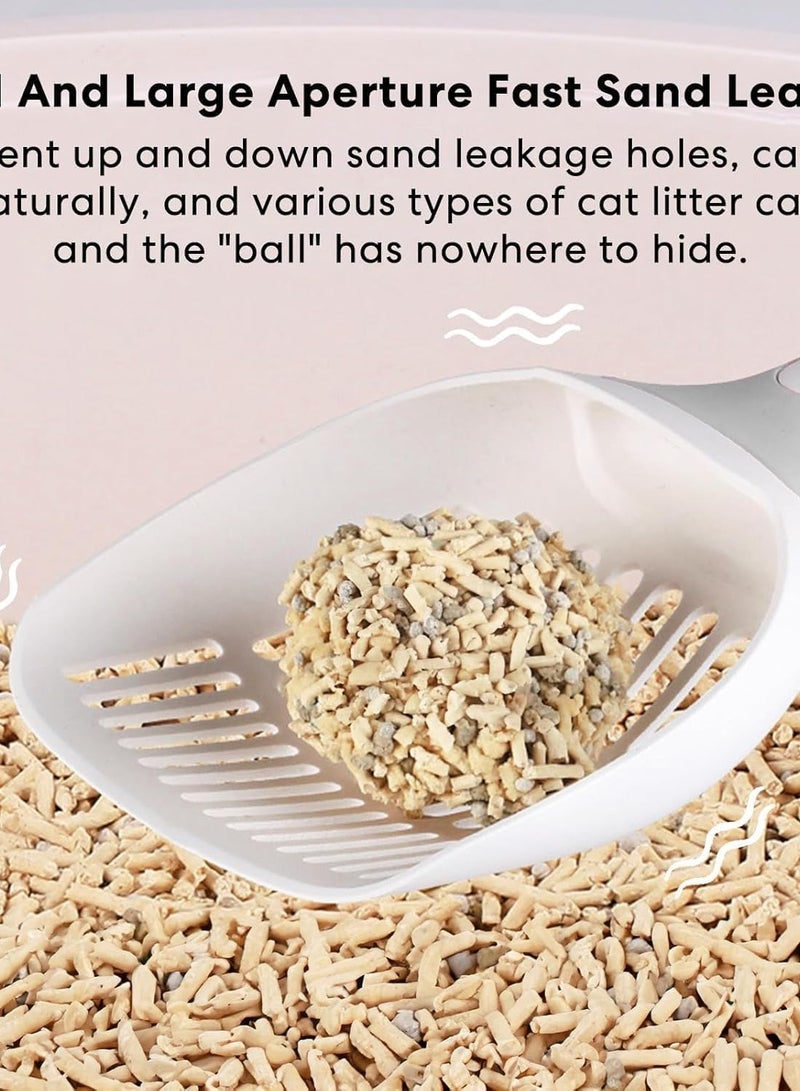 Cat Litter Scoop, Kitty Litter Scoop, Cat Scooper, Plastic Materials No Deformation Not Damaged Comfortable Practical Portable Tool, Suitable For All Types Of Cats, Dogs, And Pets - Image 5