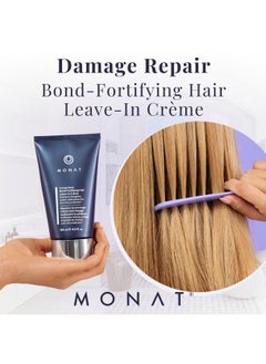 monat Damage Repair Bond-Fortifying Hair Crème - Leave-In Crème Conditioner Refreshing Neroli And Orange Flower Fragrance - Enhances Shine And Texture - No Frizz In Humid Conditions  - Image 3