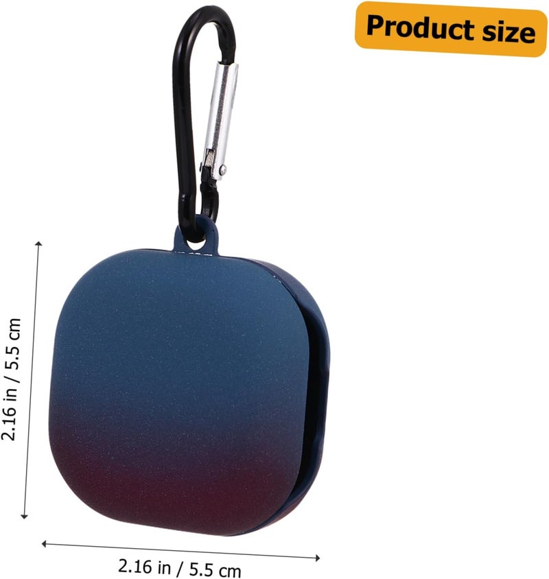 DOITOOL 2pcs Gradient Headphone Sleeve for Buds Travel-Friendly Earphone Storage Bag Lightweight Scratch-Resistant Case Stylish Accessory for Earbuds Go Users - Image 5