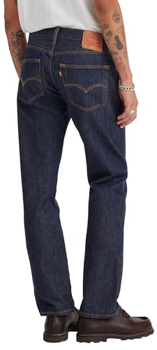 Levi's جينز ليفي للرجال 501، غسول، 32W x 30L - Image 4